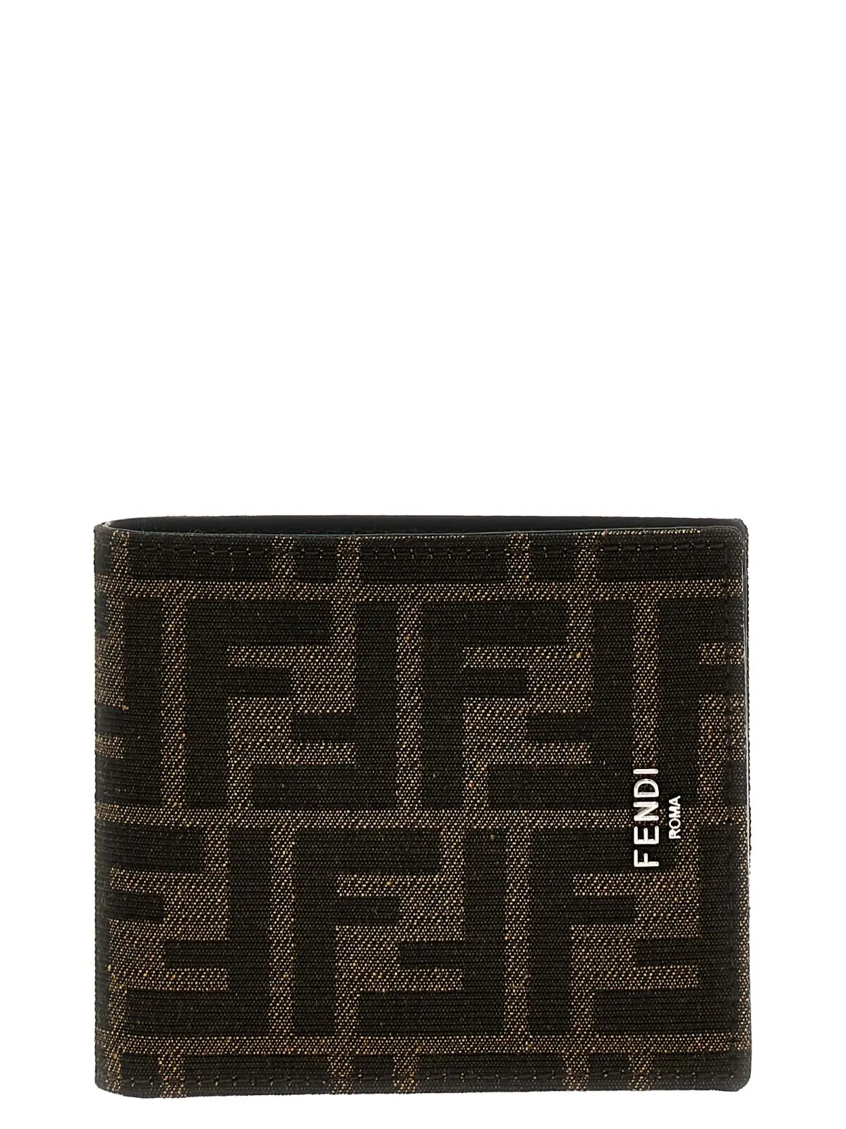 Гаманець FF Fendi Коричневий 4 'FF' wallet FENDI Brown