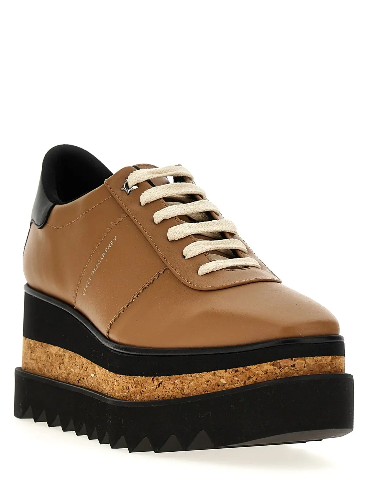 Туфлі на платформі Stella Mccartney Sneak-Elyse Коричневі 2 'Sneak-Elyse' wedges 810363E001792134 STELLA MCCARTNEY Brown