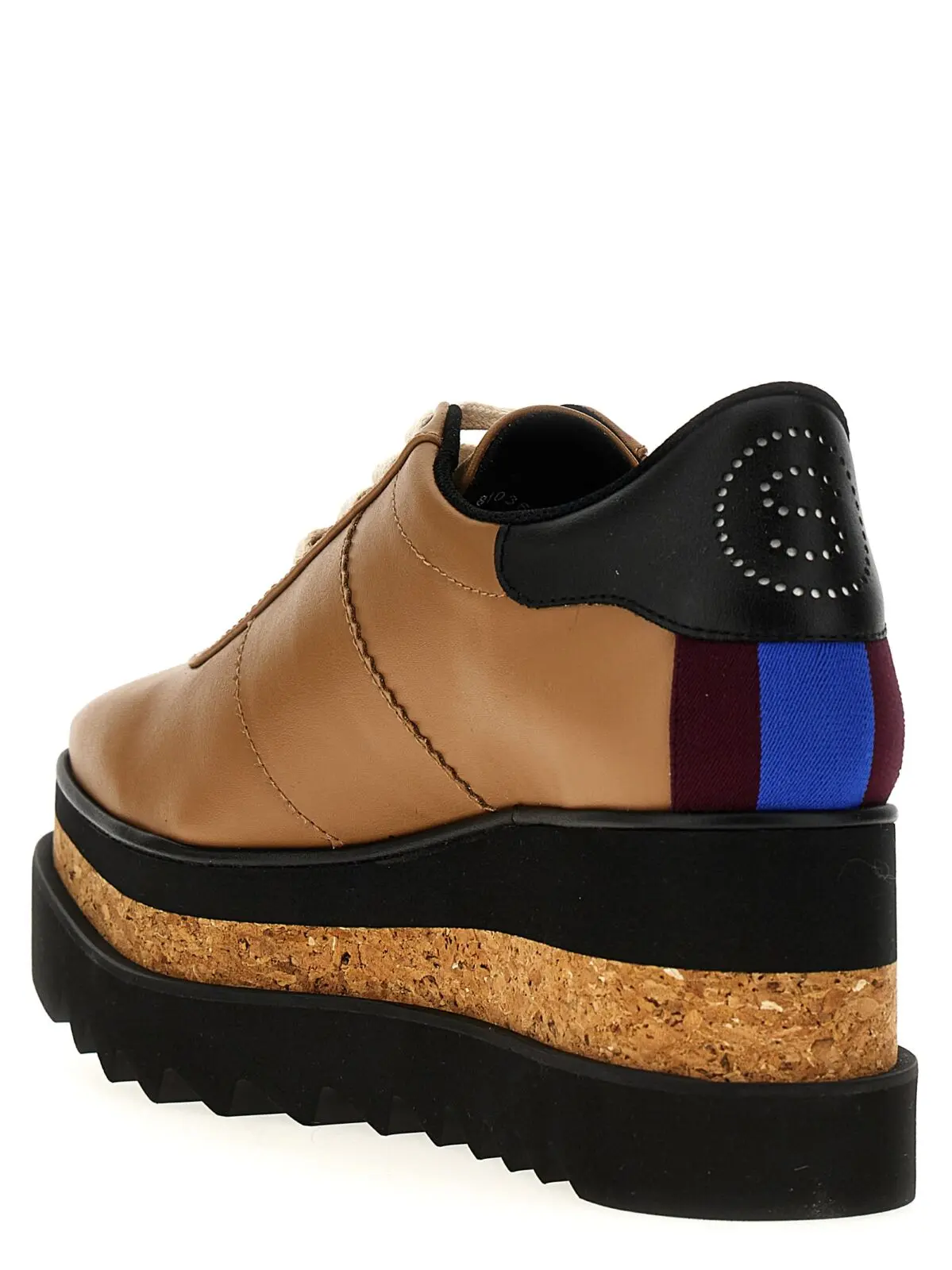 Туфлі на платформі Stella Mccartney Sneak-Elyse Коричневі 3 'Sneak-Elyse' wedges Woman STELLA MCCARTNEY Brown