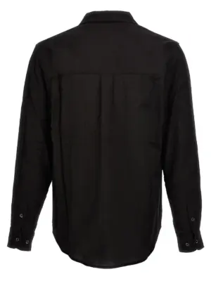 'Leo' shirt FW23LEOLIGHTBLACK SÉFR Black