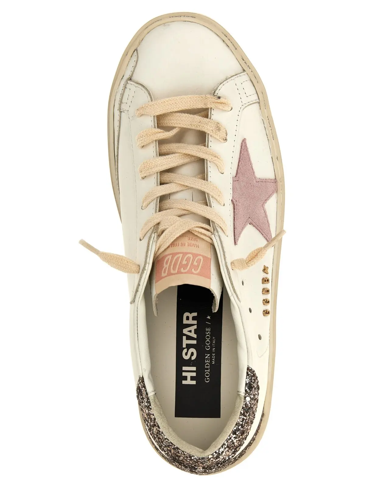 Кросівки Golden Goose 'Hi Star' Багатокольорові 4 'Hi Star' sneakers 88% le 9% pe 3% co GOLDEN GOOSE Multicolor