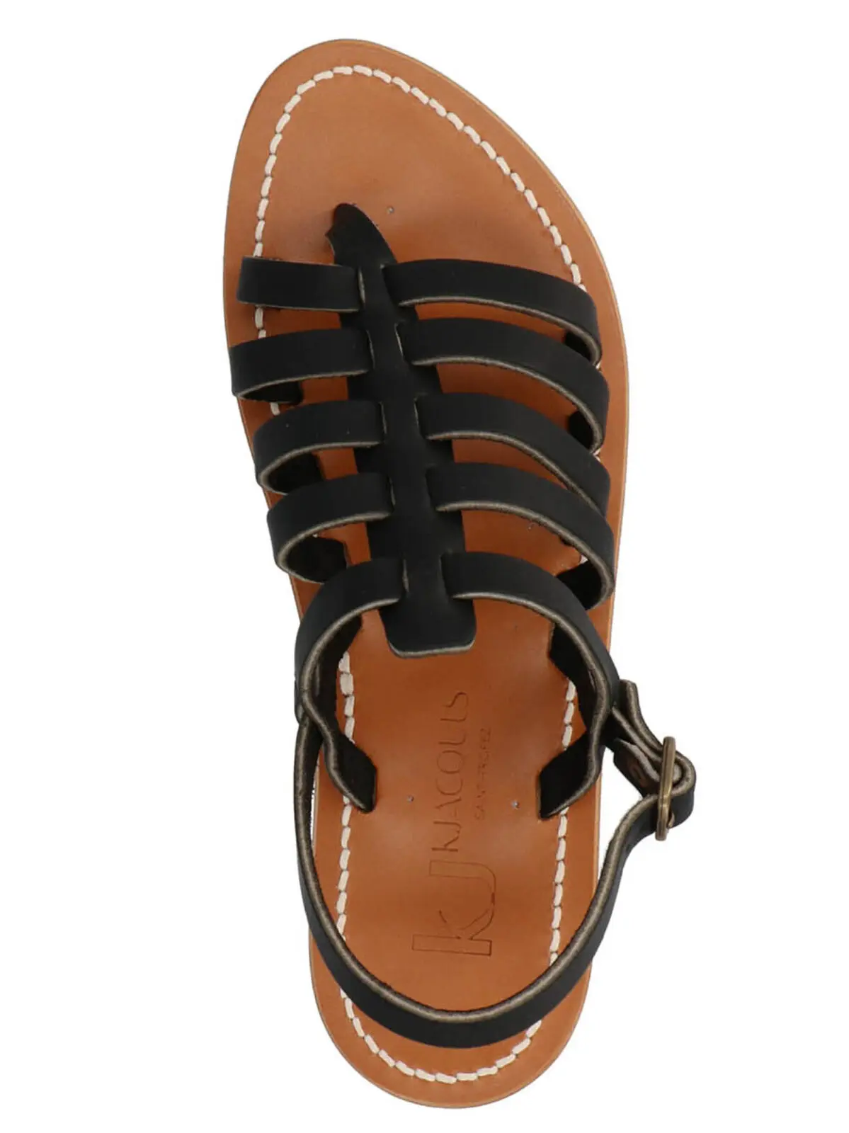 Сандалі K. Jacques Saint Tropez Homere Чорні 3 'Homere' sandals Unisex K.JACQUES SAINT TROPEZ Black