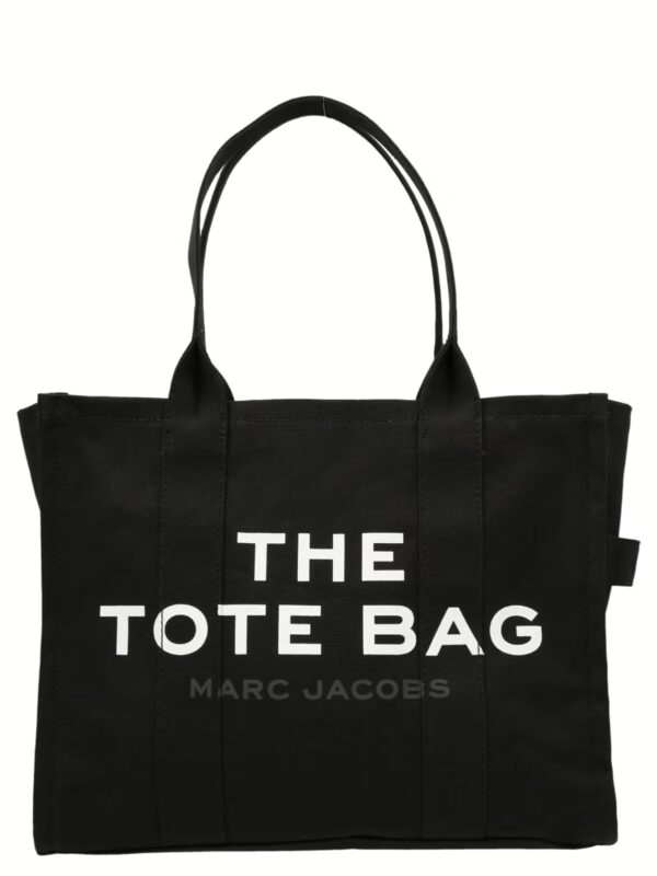 'Traveler Tote' large shopping bag MARC JACOBS White/Black