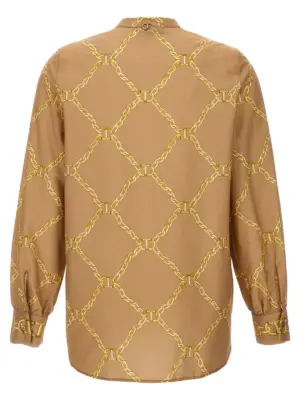 Print shirt 241TP2730S1876211525 TWIN SET Beige