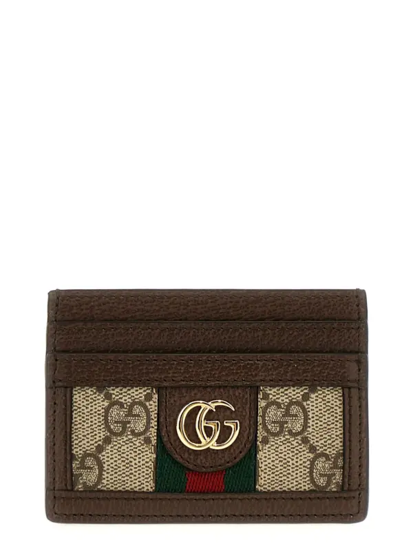 'GG ophidia' cardholder GUCCI Brown