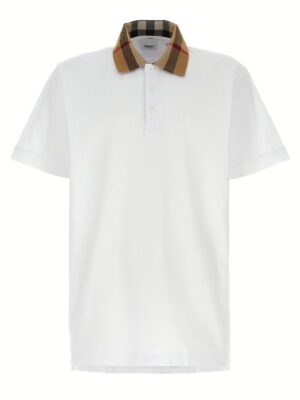 'Cody' polo shirt BURBERRY White