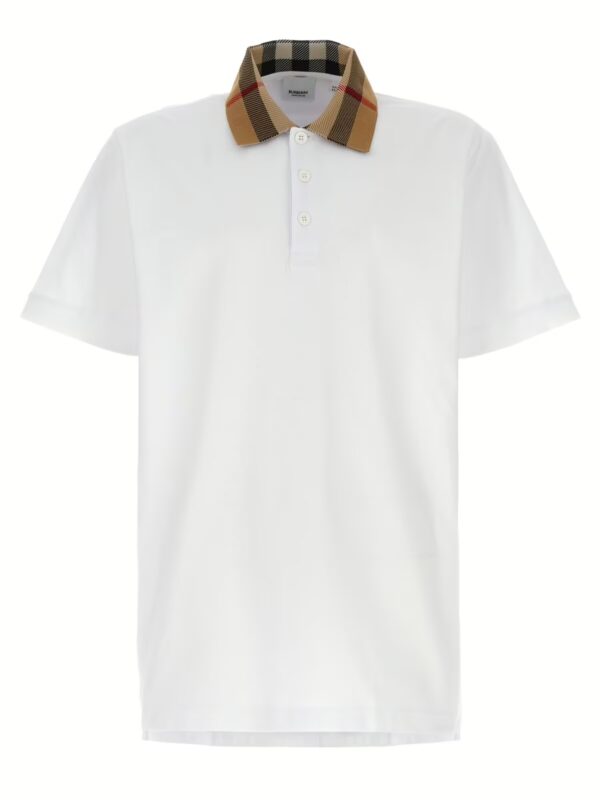 'Cody' polo shirt BURBERRY White