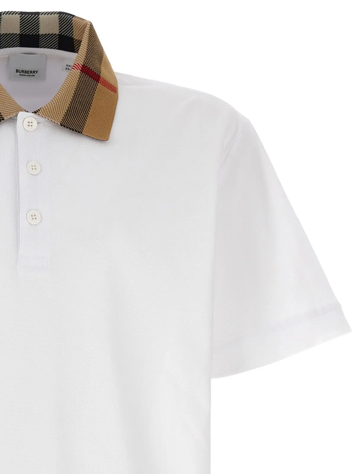 Поло Burberry Cody Біла 3 'Cody' polo shirt Man BURBERRY White