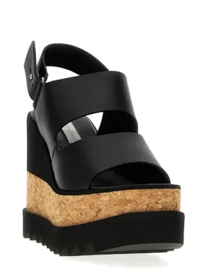 'Sneak-Elyse' sandals 810392AP00P01000 STELLA MCCARTNEY Black