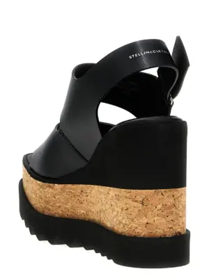 'Sneak-Elyse' sandals Woman STELLA MCCARTNEY Black