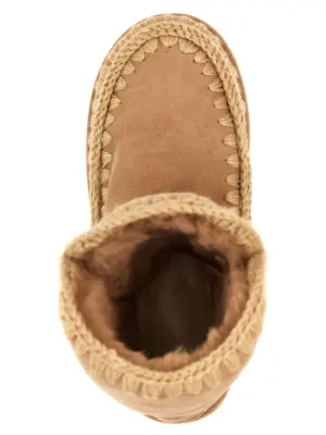 'Eskimo 24' ankle boots 100% sheepskin leather (Ovis Aries) MOU Beige