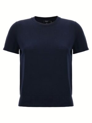 'Basic Tee' Sweater THEORY Blue