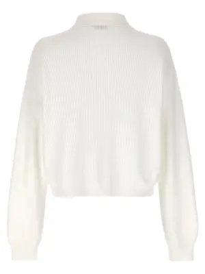 Polo sweater M19194705C159 BRUNELLO CUCINELLI White