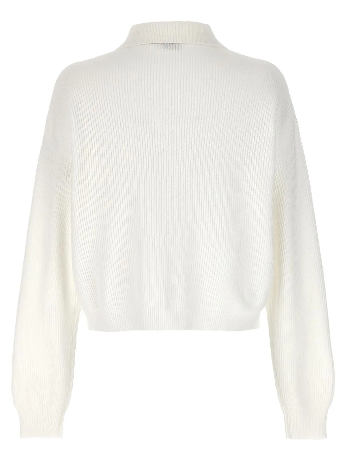 Светр Polo Brunello Cucinelli Білий 2 Polo sweater M19194705C159 BRUNELLO CUCINELLI White