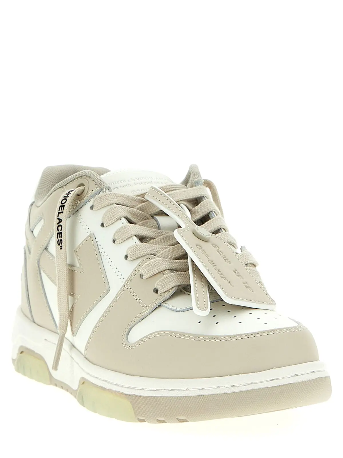 Кросівки Out Of Office Off-White Бежеві 3 'Out Of Office' sneakers Woman OFF-WHITE Beige