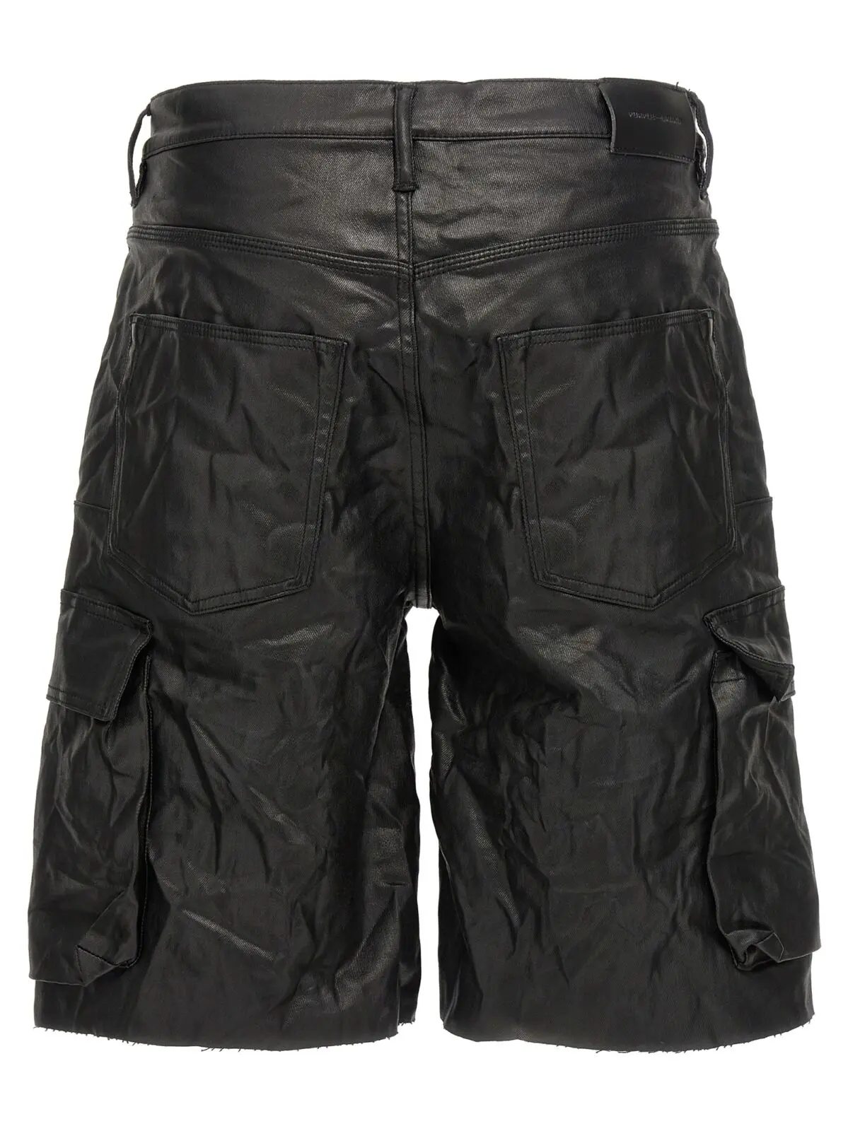 Бермуди High Shine Cargo Purple Чорні 2 'High Shine Cargo' bermuda shorts P022HSCB224BLACK PURPLE Black