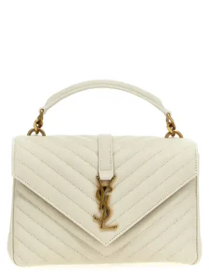 'College' crossbody bag SAINT LAURENT White