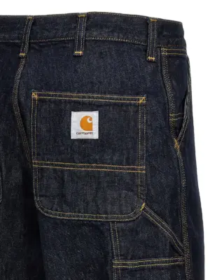 'Single Knee' bermuda shorts 100% cotton CARHARTT WIP Blue