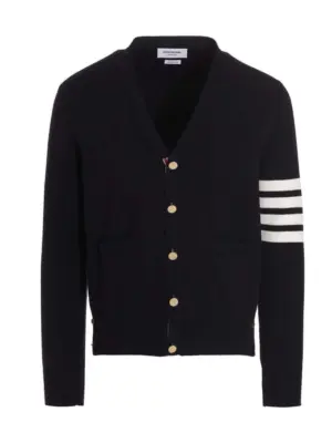 '4 bar' cardigan THOM BROWNE Blue