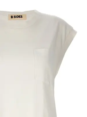 Basic tank top Woman B SIDES White