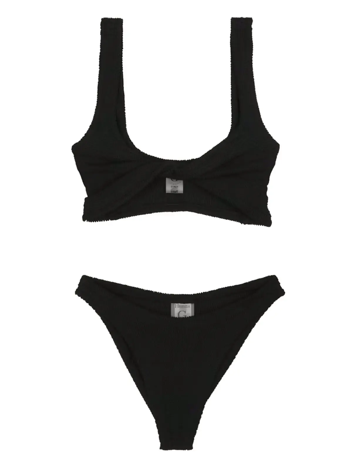 Бікіні Hunza G Juneo Чорне 1 'Juneo' bikini HUNZA G Black