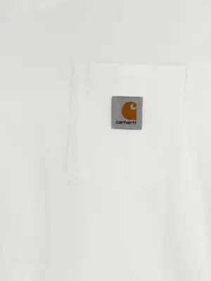 'Pocket' t-shirt 100% cotton CARHARTT WIP White