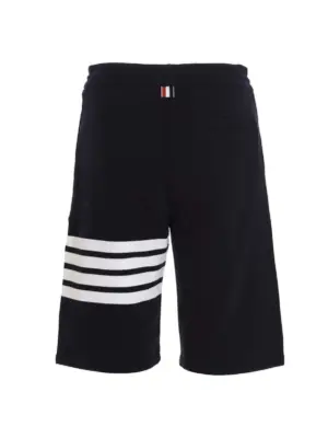 '4 bar’ bermuda shorts MJQ012H00535461 THOM BROWNE Blue