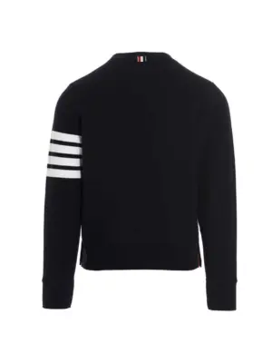 '4 bar’ sweatshirt MJT021H00535461 THOM BROWNE Blue