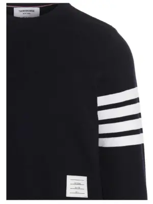 '4 bar’ sweatshirt Man THOM BROWNE Blue