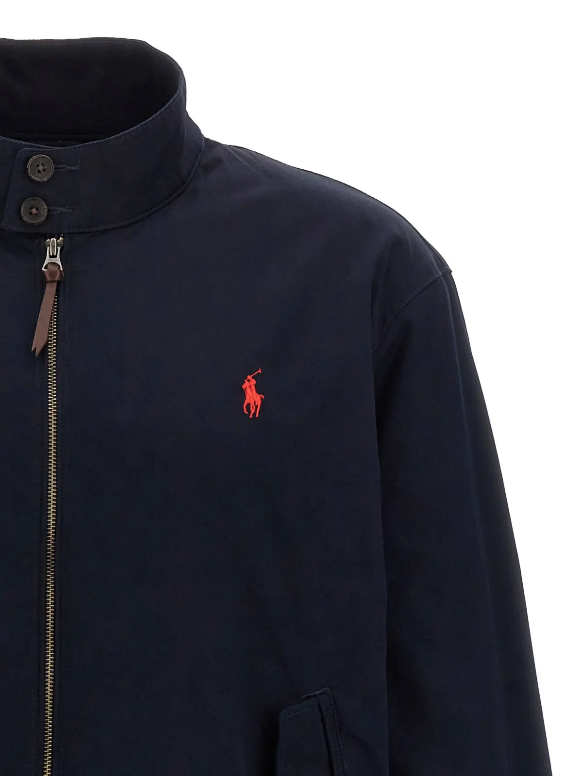 Бомбер Polo Ralph Lauren з вишивкою логотипу Синій 3 Logo embroidery bomber jacket Man POLO RALPH LAUREN Blue