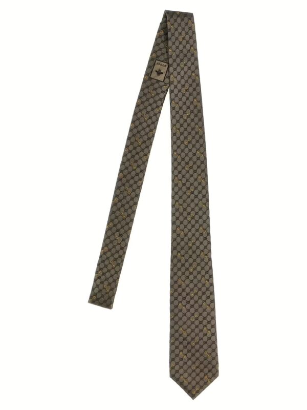 'GG' tie GUCCI Beige