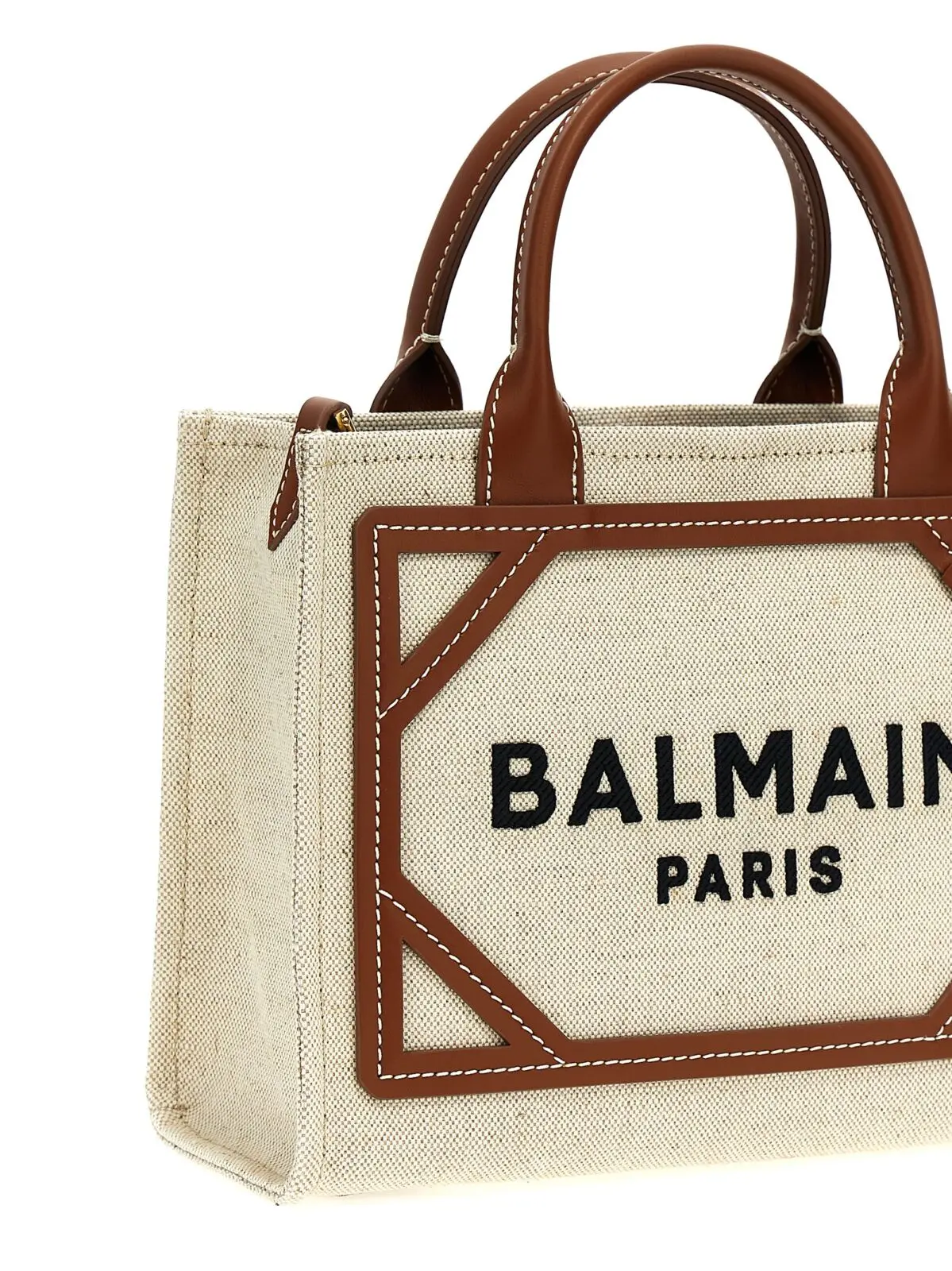 Шоппер Balmain B-Army Бежевий 3 'B-Army' shopping bag Woman BALMAIN Beige
