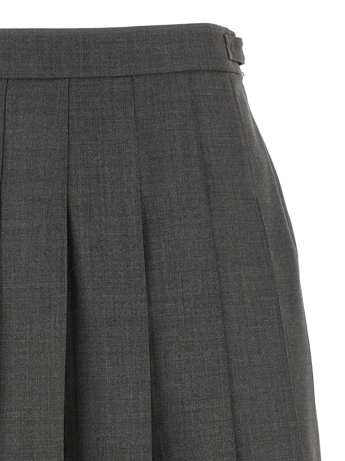 Мініспідниця Thom Browne Uniform Сіра 3 'Uniform' mini skirt Woman THOM BROWNE Gray