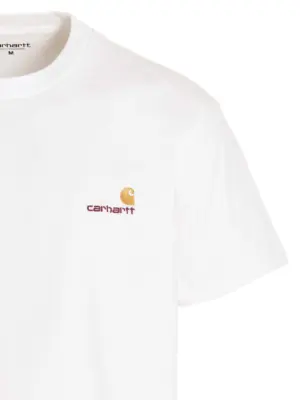 'American Script' T-shirt Man CARHARTT WIP White