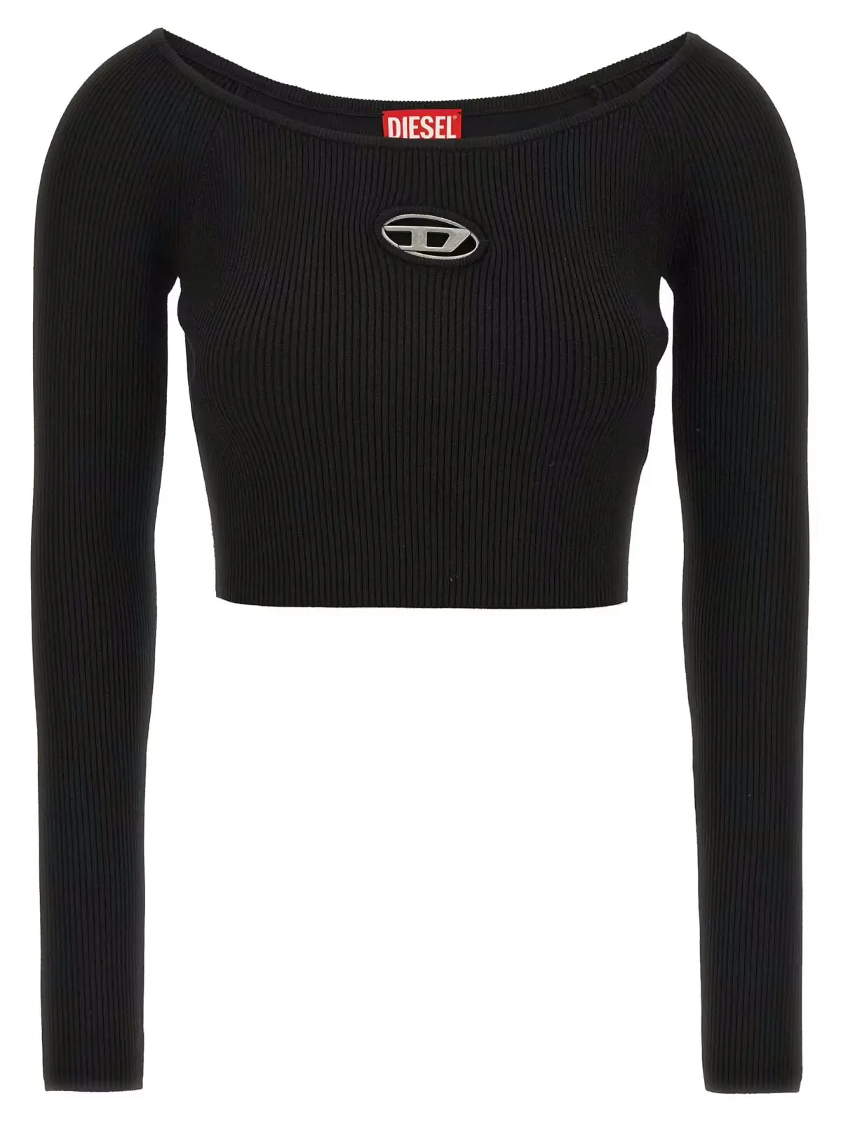 Вкорочений светр Diesel M-Vera-Ls Чорний 1 Sweater 'M-Vera-Ls' DIESEL Black