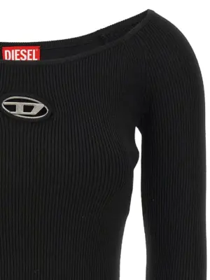 Sweater 'M-Vera-Ls' Woman DIESEL Black