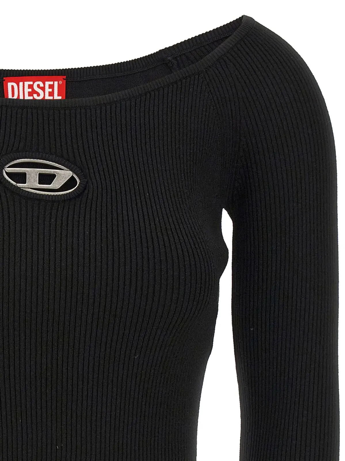 Вкорочений светр Diesel M-Vera-Ls Чорний 3 Sweater 'M-Vera-Ls' Woman DIESEL Black