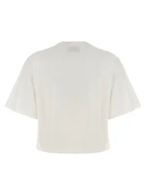 'Big logo' t-shirt OWAA090C99JER00401100110 OFF-WHITE White