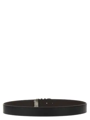 'Gancini' reversible belt Man FERRAGAMO Multicolor