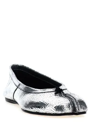 'Tabi Broken Mirror' ballet flats S58WZ0130P5016T9002 MAISON MARGIELA Silver