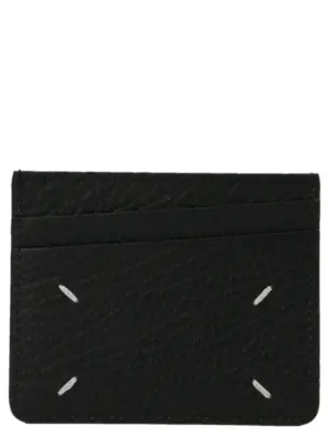 'Stitching' card holder MAISON MARGIELA Black