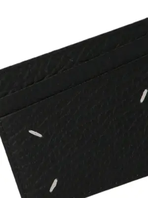 'Stitching' card holder Man MAISON MARGIELA Black