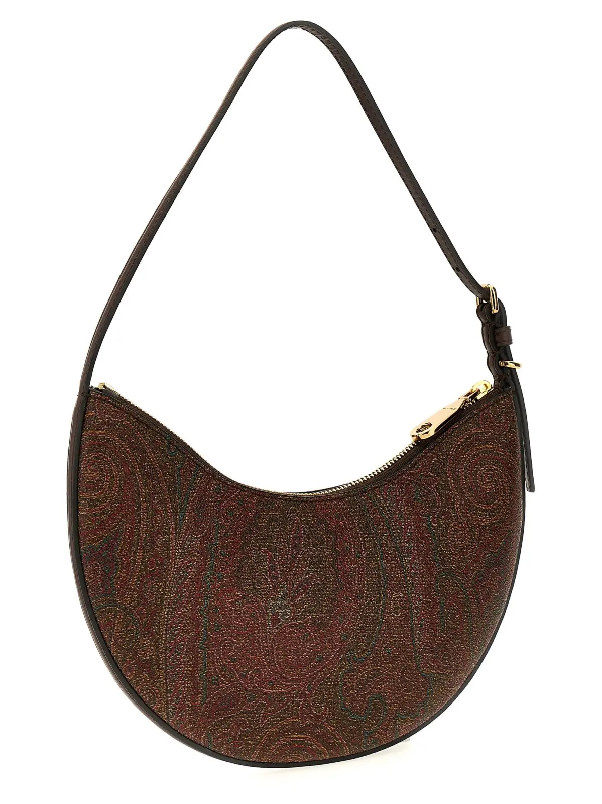 Сумка Etro Hobo Essential маленька на плече Коричнева 2 'Hobo Essential' small shoulder bag WP1I0002AA001M0019 ETRO Brown