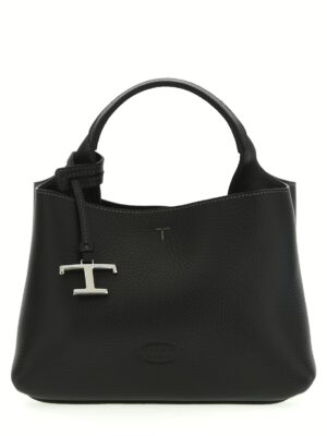 Micro leather handbag TOD'S Black