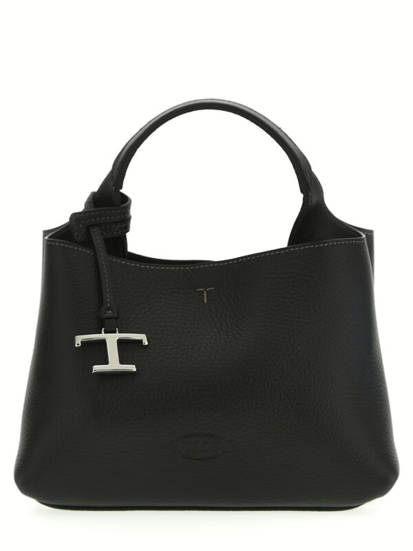 Micro leather handbag TOD'S Black