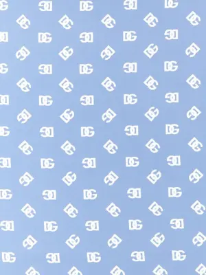 Logo scarf Woman DOLCE & GABBANA Light Blue