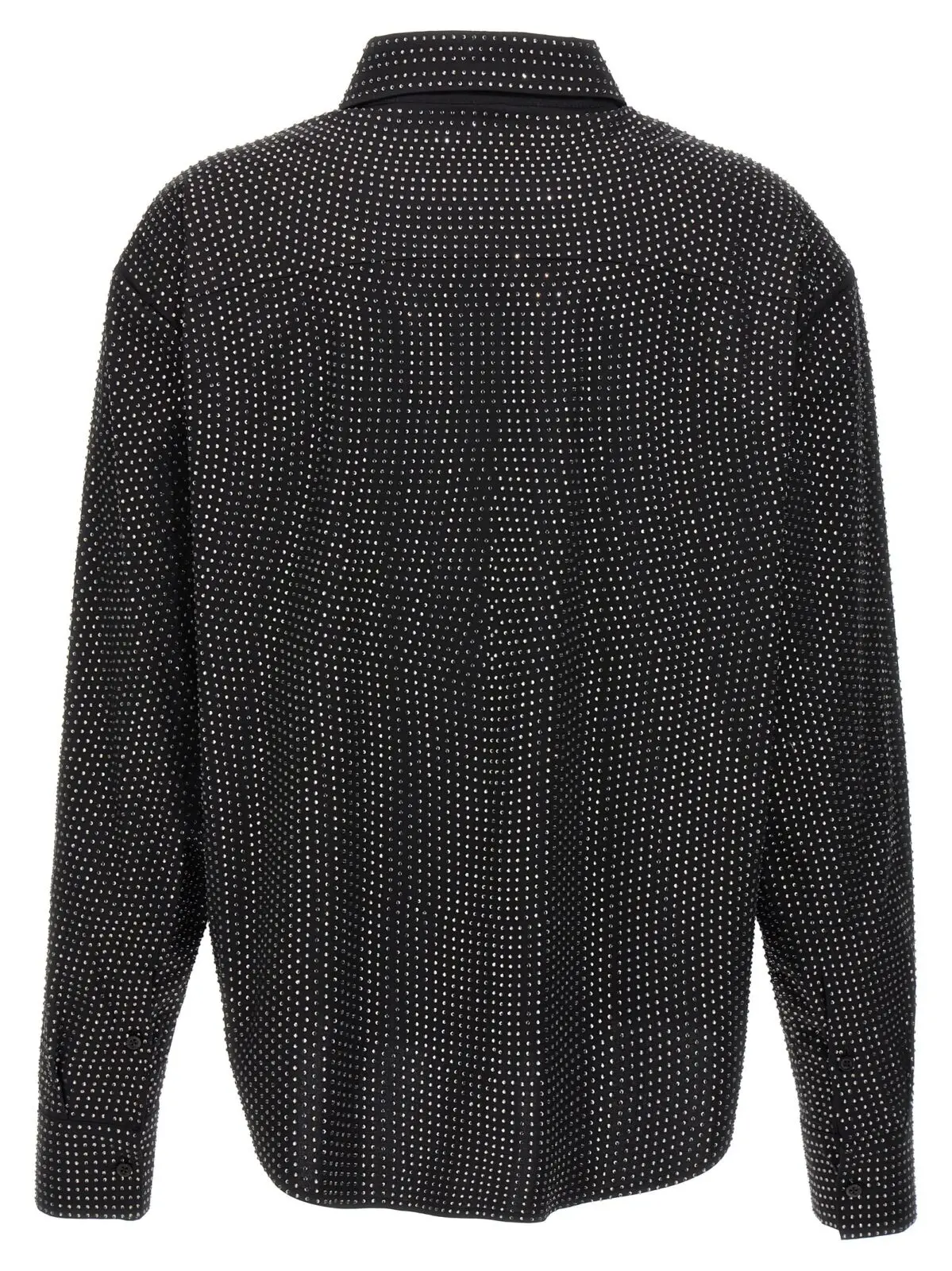 Сорочка Giuseppe Di Morabito Зі стразами Чорна 2 Rhinestone shirt 02PSTO240FC0228999 GIUSEPPE DI MORABITO Black