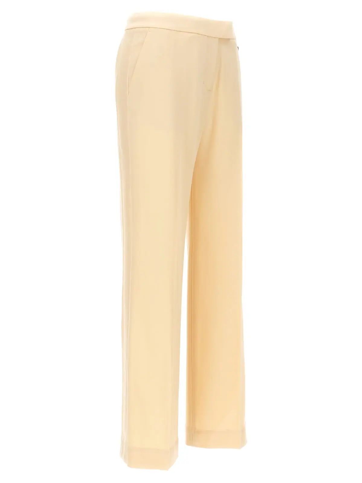 Штани Zimmermann Illustration Straight Tux Бежеві 3 'Illustration Straight Tux' pants Woman ZIMMERMANN Beige