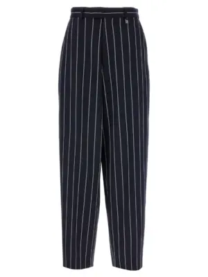 Striped pants GIUSEPPE DI MORABITO Blue