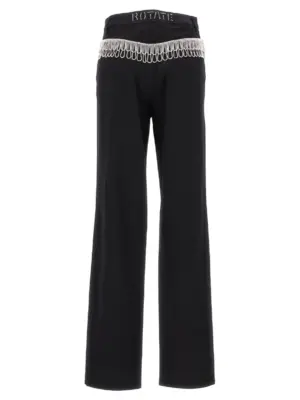 Jeans 'Twill High Rise' 1005331001000 ROTATE BIRGER CHRISTENSEN Black